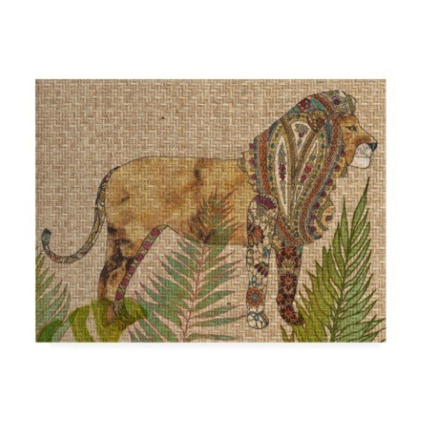 Chariklia Zarris 'Animals' Canvas Art, 35x47, Trademark Fine Art, Mfr#: WAG14104-C3547GG